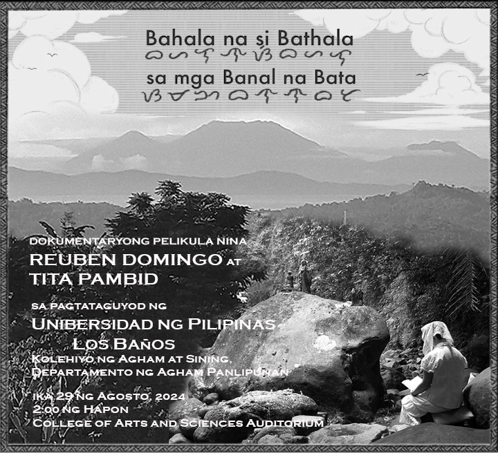 documentary film “Bahala na is Bathala sa mga Banal na Bata (“God Will ...